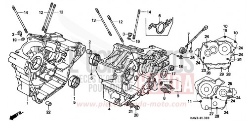 CARTER MOTEUR XL600VT de 1996
